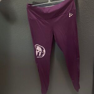 Spartan Craft Purple Leggings